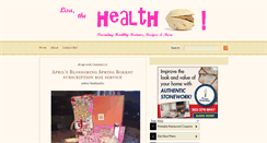 Desktop Screenshot of healthnuttxo.com